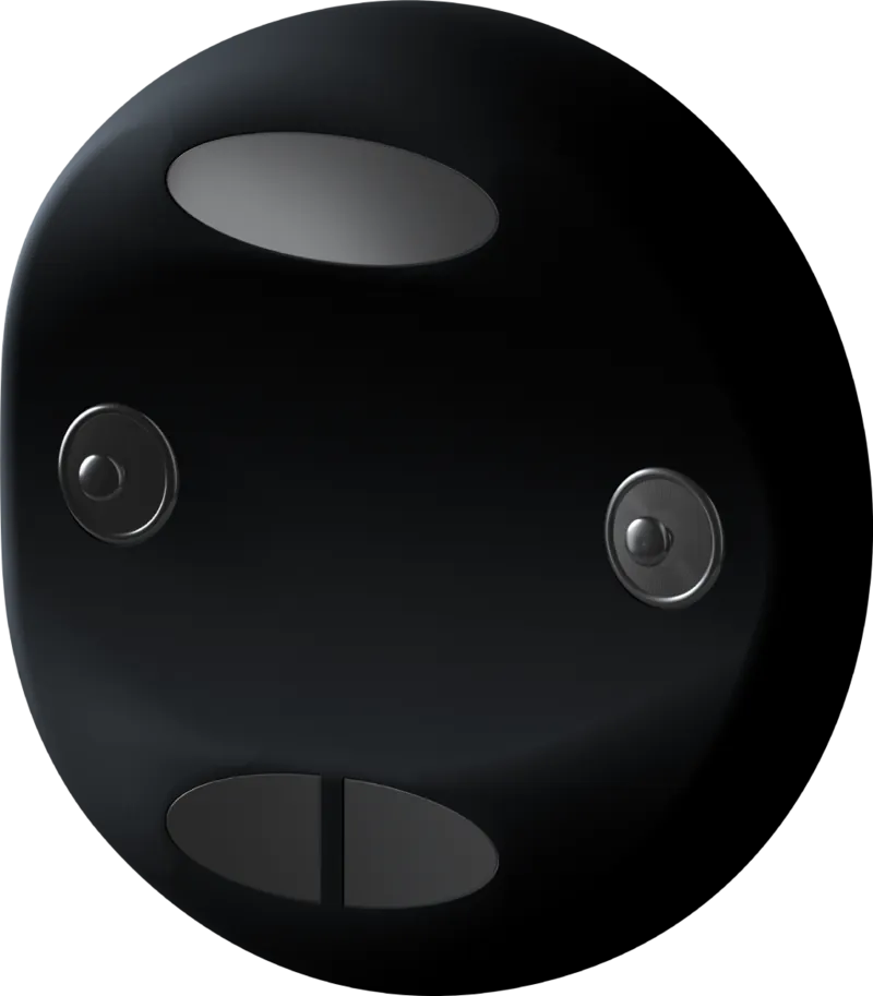Detailed view of the Aidlab 2 chest-worn sensor module